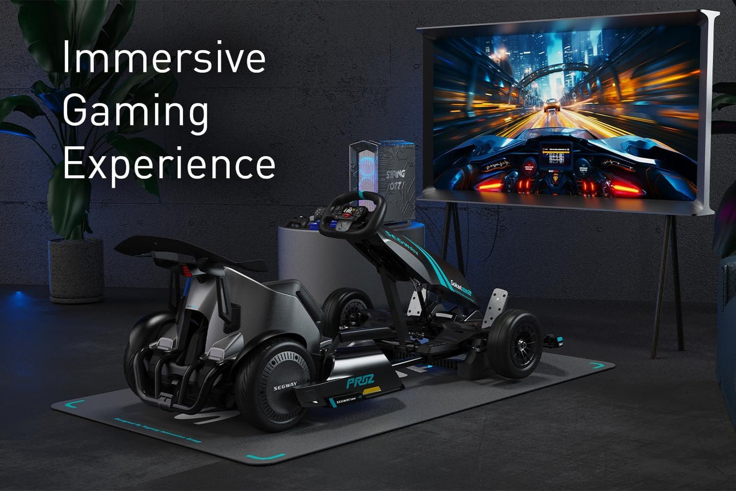 Segway Ninebot Gokart Pro 2 - High-Speed Electric Go Kart for Ages 14+, Drift & Race with Speeds Up to 26.7 mph