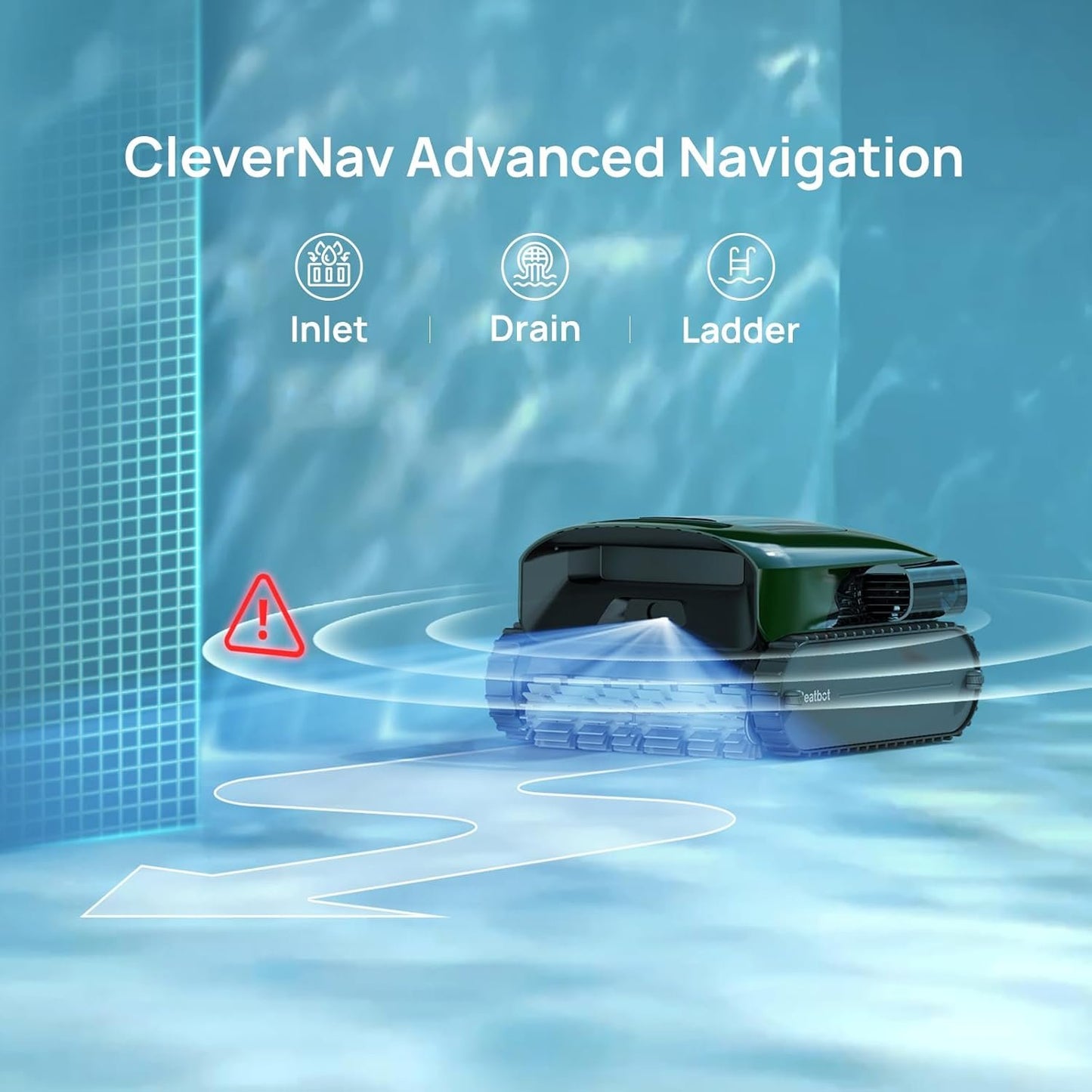 Beatbot AquaSense 2 Pro Robotic Pool Cleaner – 5-in-1 Cordless Skimmer &amp; Clarifier, App-Controlled, Smart Parking, Up to 3,875 Sq. Ft. – Obsidian