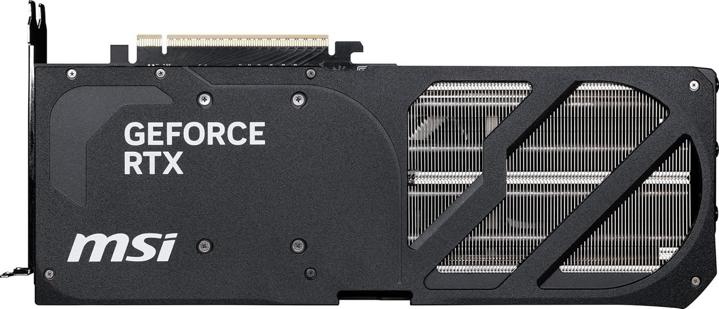 msi Gaming RTX 5080 16G Ventus 3X OC Black Graphics Card (16GB GDDR7, 256-bit, Extreme Clock 2640 MHz, DisplayPort x 3 2.1a, HDMI 2.1b, NVIDIA Blackwell Architecture)