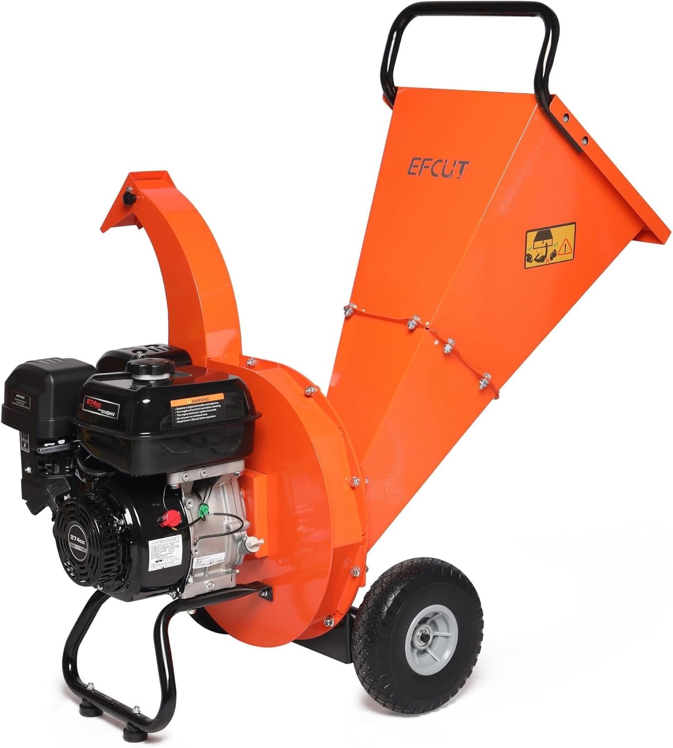 C40 Gas-Powered Wood Chipper, 9 HP, 4" Max Diameter Capacity