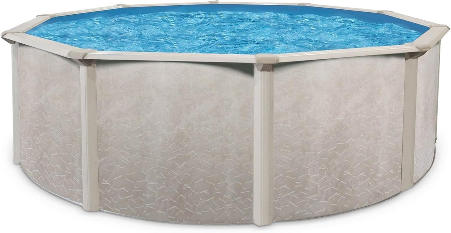 Aquarian 21ft x 52in Round Above Ground Pool – Phoenix Series