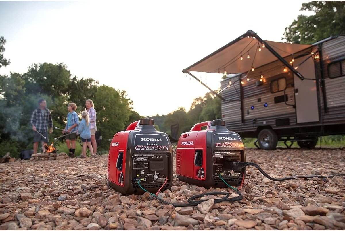 Honda EU2200ITAN 2200W Portable Inverter Generator 120V CO-Minder 49 State Compliant