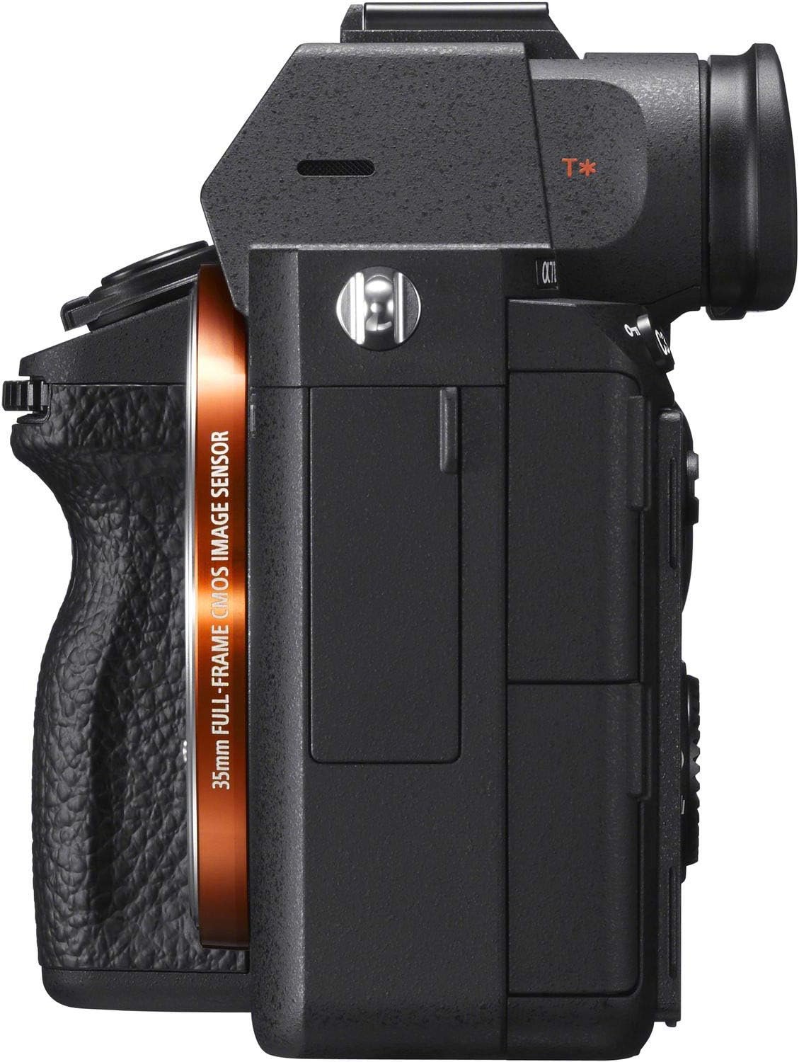 Sony a7 III ILCE7M3/B Full-Frame Mirrorless Interchangeable-Lens Camera with 3-Inch LCD, Body Only,Base Configuration,Black | 24.2MP Full-Frame Exmor R, 4k30p Video, 10 Fps Continuous, 5-Axis In-Body Stabilization, 693 Phase-Detect Af