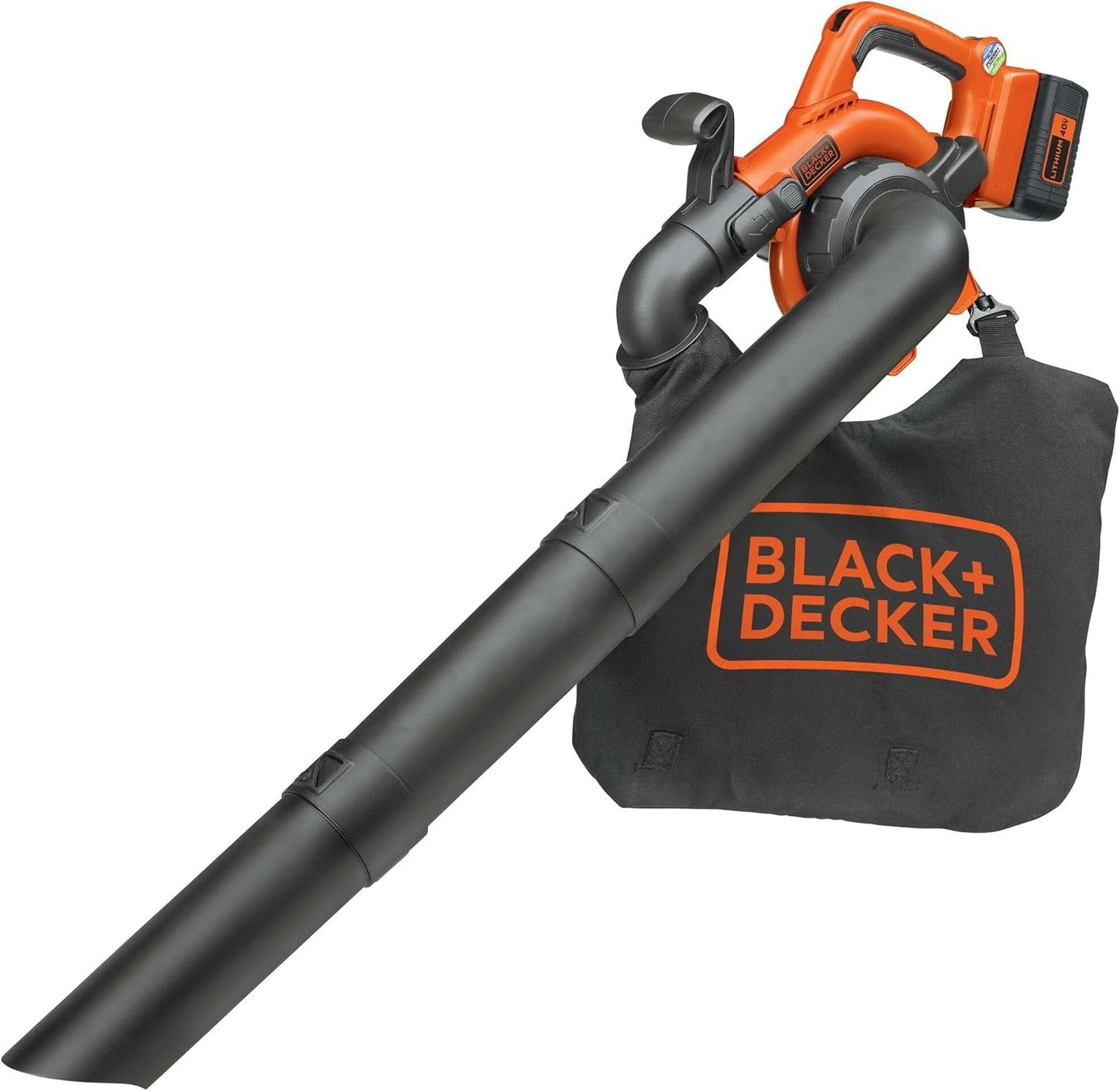 BLACK+DECKER 40V Cordless Leaf Blower Vacuum Mulcher Combo Kit Battery Charger LSWV36