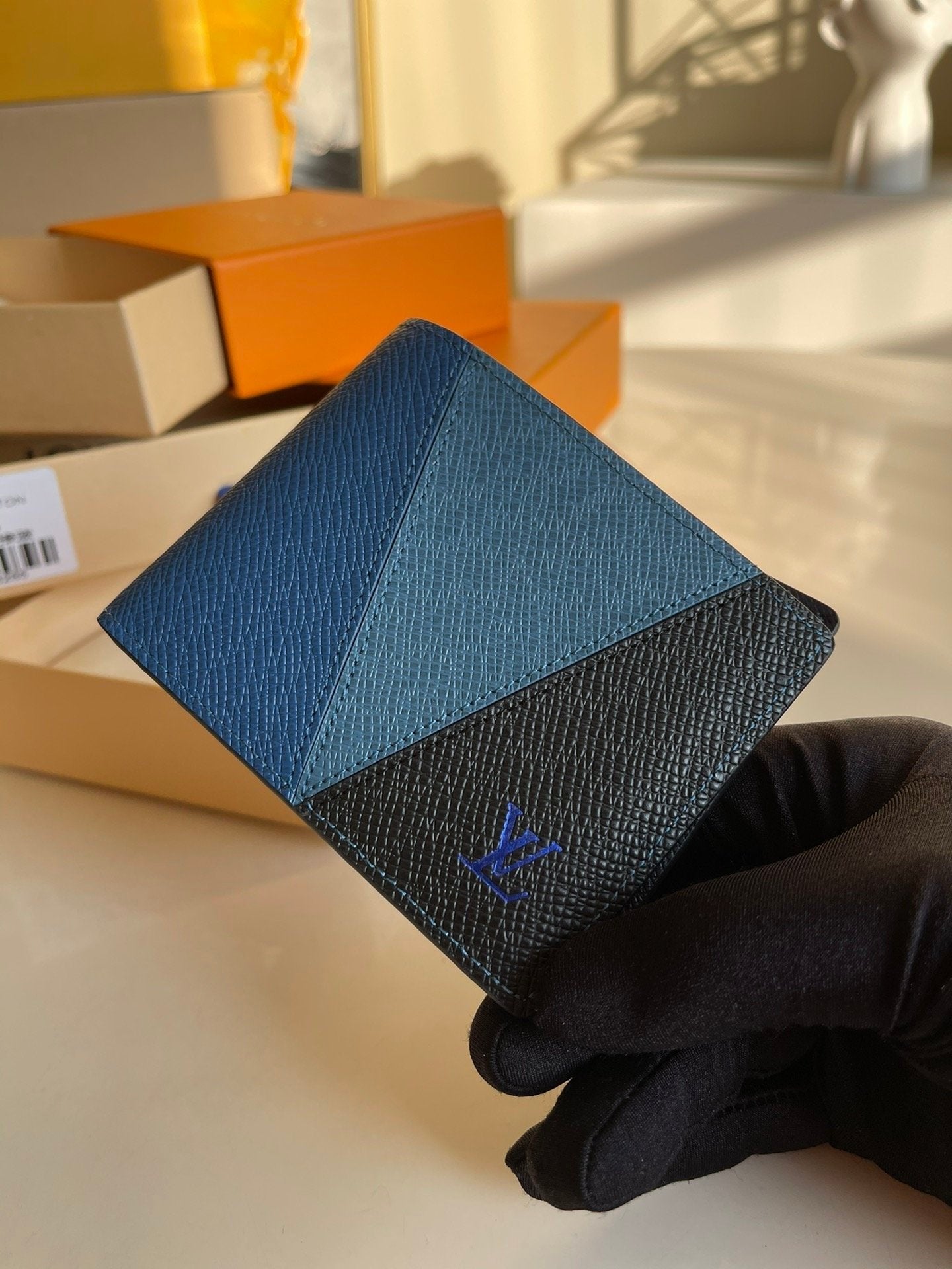 Louis Vuitton Wallet 19cm Blue