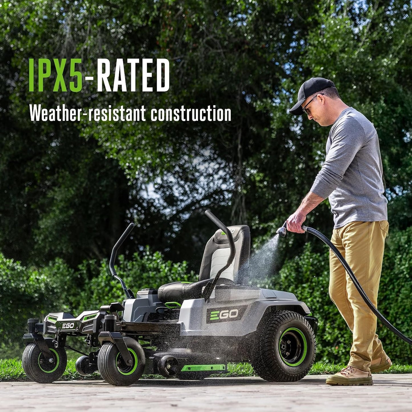 EGO Power+ Z6 e-Steer Zero Turn Electric Riding Lawn Mower, 42" - ZT4215S