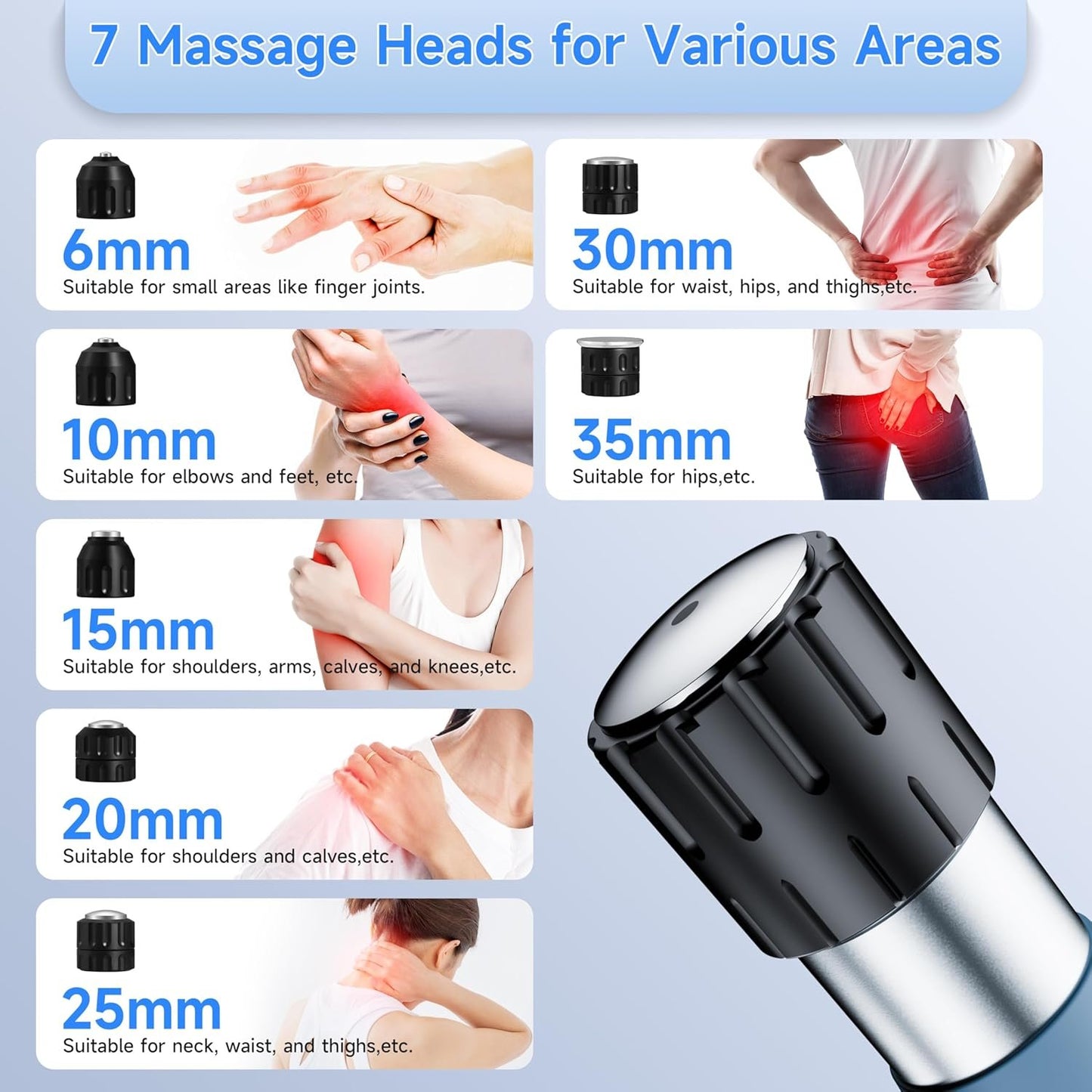 Shockwave Therapy Machine, FSA&amp;HSA Shock Wave Therapy Device, ESWT02 | Home &amp; Clinical Use, Joint/Muscle Pain Relief, Non-Invasive Extracorporeal Shockwave Therapy, AC 110V / 60Hz, 0.5~10 Bar