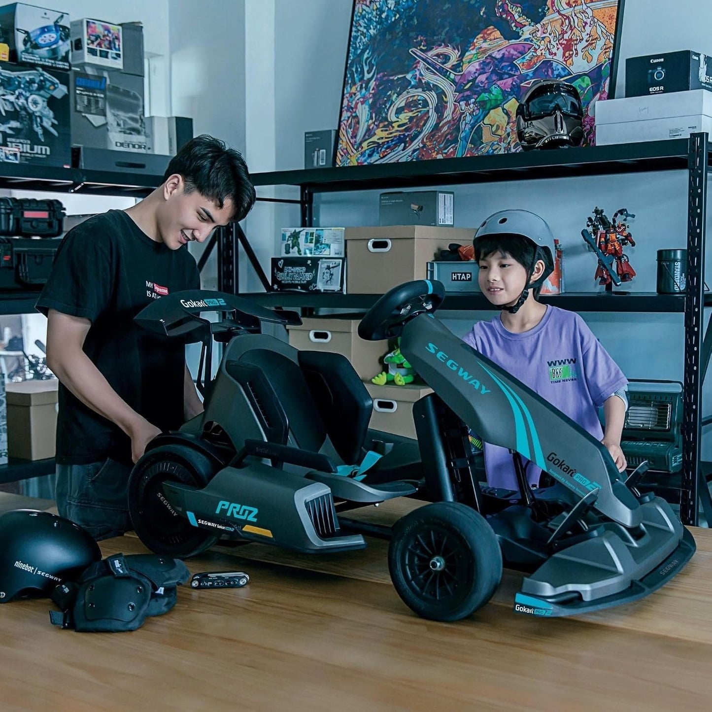 Segway Ninebot Gokart Pro 2 - High-Speed Electric Go Kart for Ages 14+, Drift & Race with Speeds Up to 26.7 mph