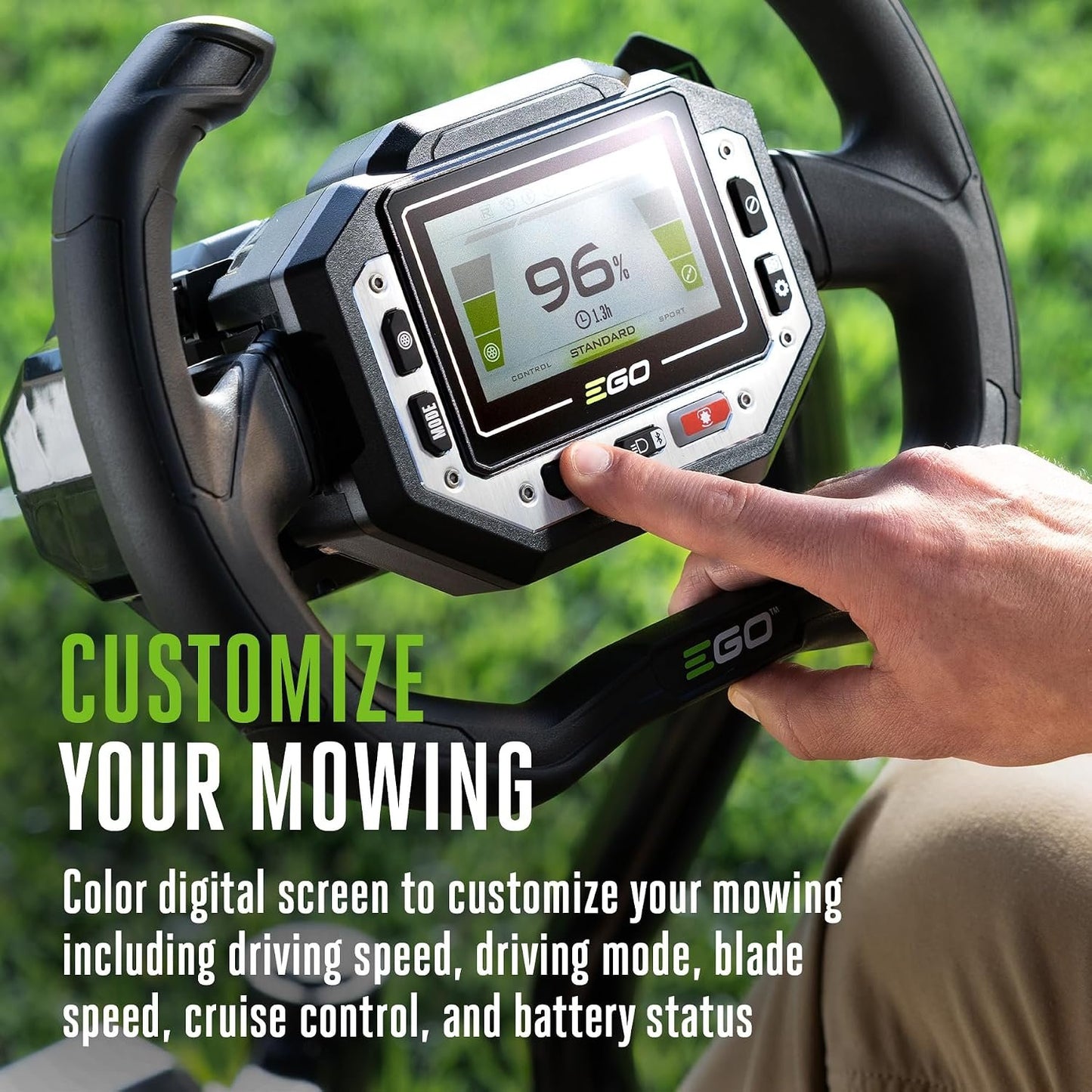 EGO Power+ Z6 e-Steer Zero Turn Electric Riding Lawn Mower, 42" - ZT4215S