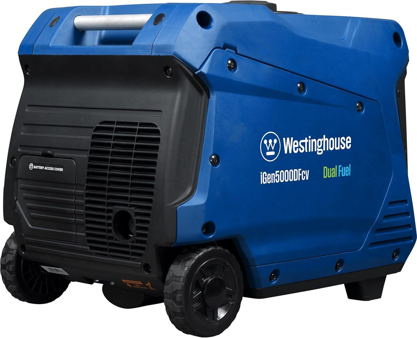 Westinghouse 4000W Dual Fuel Portable Inverter Generator Gas Propane RV Ready CO Sensor