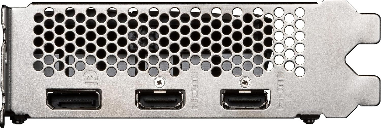 msi Gaming RTX 3050 Ventus 2X 6G OC Graphics Card (NVIDIA RTX 3050, 96-Bit, Boost Clock: 1492 MHz, 6GB GDDR6 14 Gbps, HDMI/DP, Ampere Architecture)