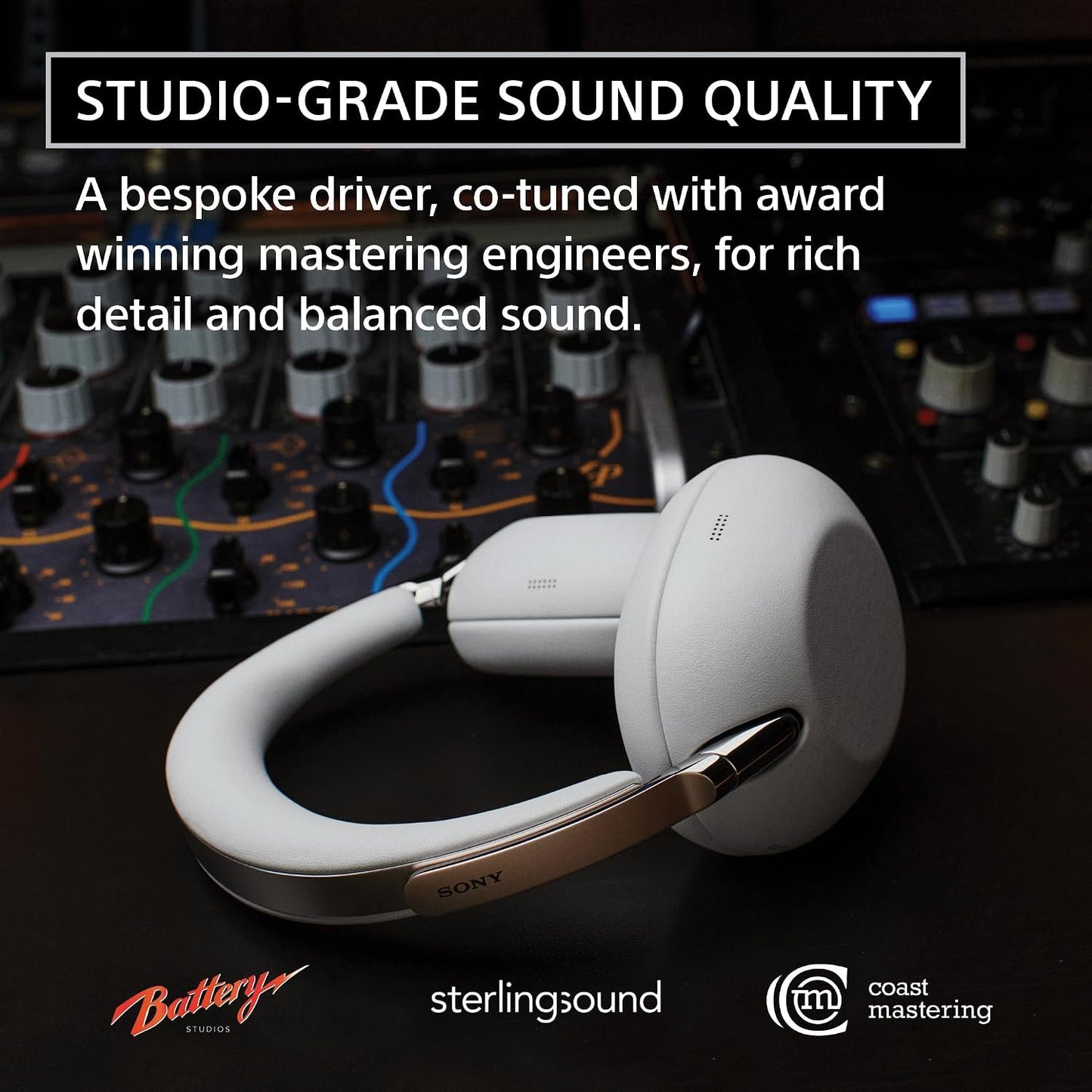 Sony 1000X THE COLLEXION Wireless Noise Cancelling Headphones, Luxury Comfort with Curated Materials, HD NC Processor QN3, 12 Microphones, Spatial Audio, Mastered by Engineers, 24-Hour Battery, Black | Luxury Design with Premium Materials, Bespoke 30mm Dr
