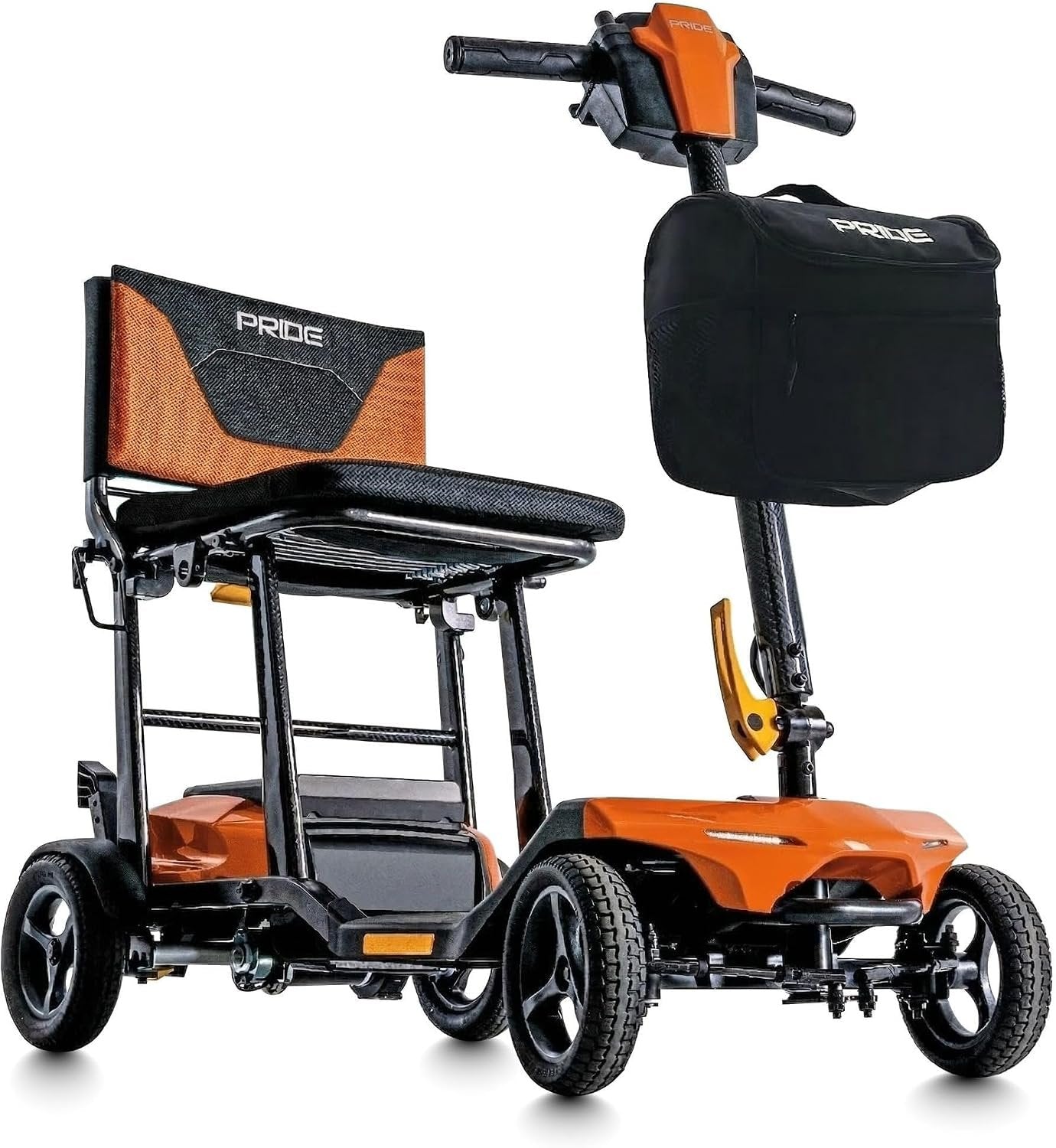 Pride Mobility Go-Go Super Portable Travel Lightweight Folding Mobility Scooter | up to 4.5 mph Go Go Scooter for Seniors, Adults, Elderly | Airline-Compliant Lithium Battery (Mint)