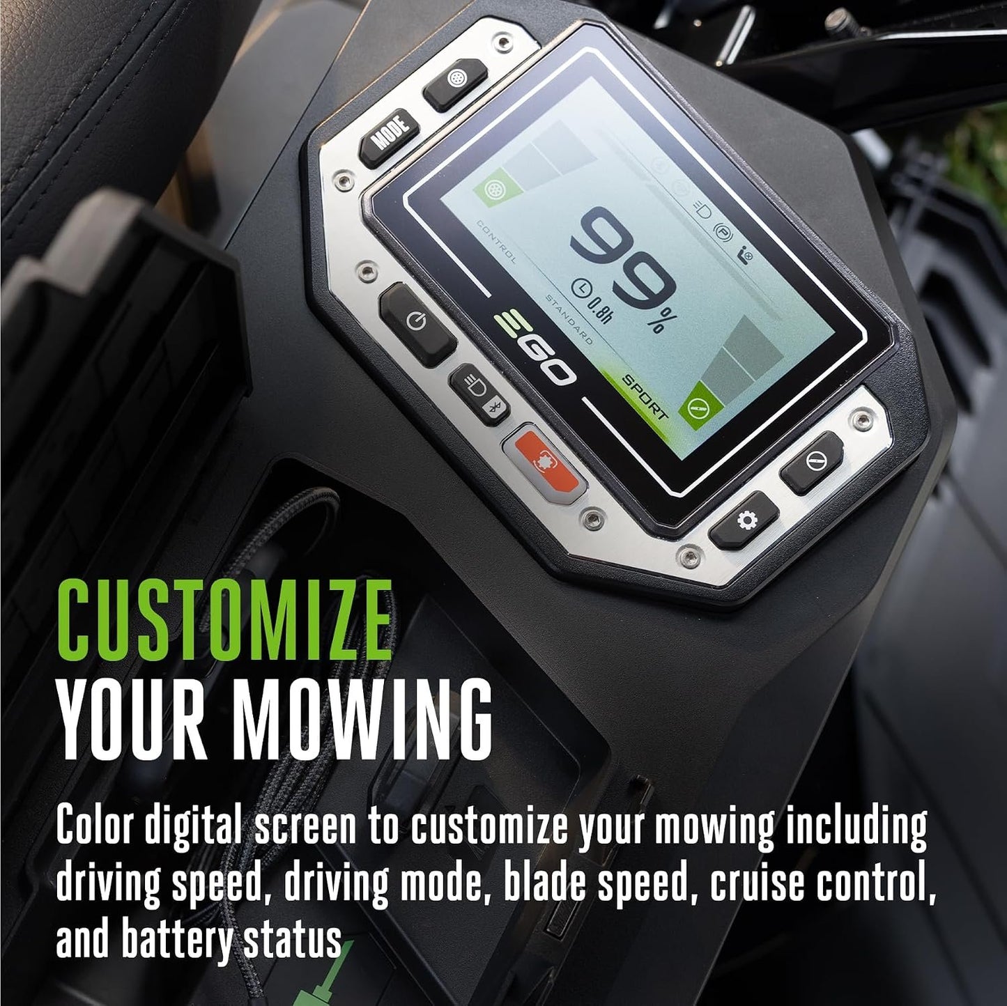 EGO Power+ Z6 Zero Turn Electric Riding Lawn Mower, 42" Deck - ZT4214L