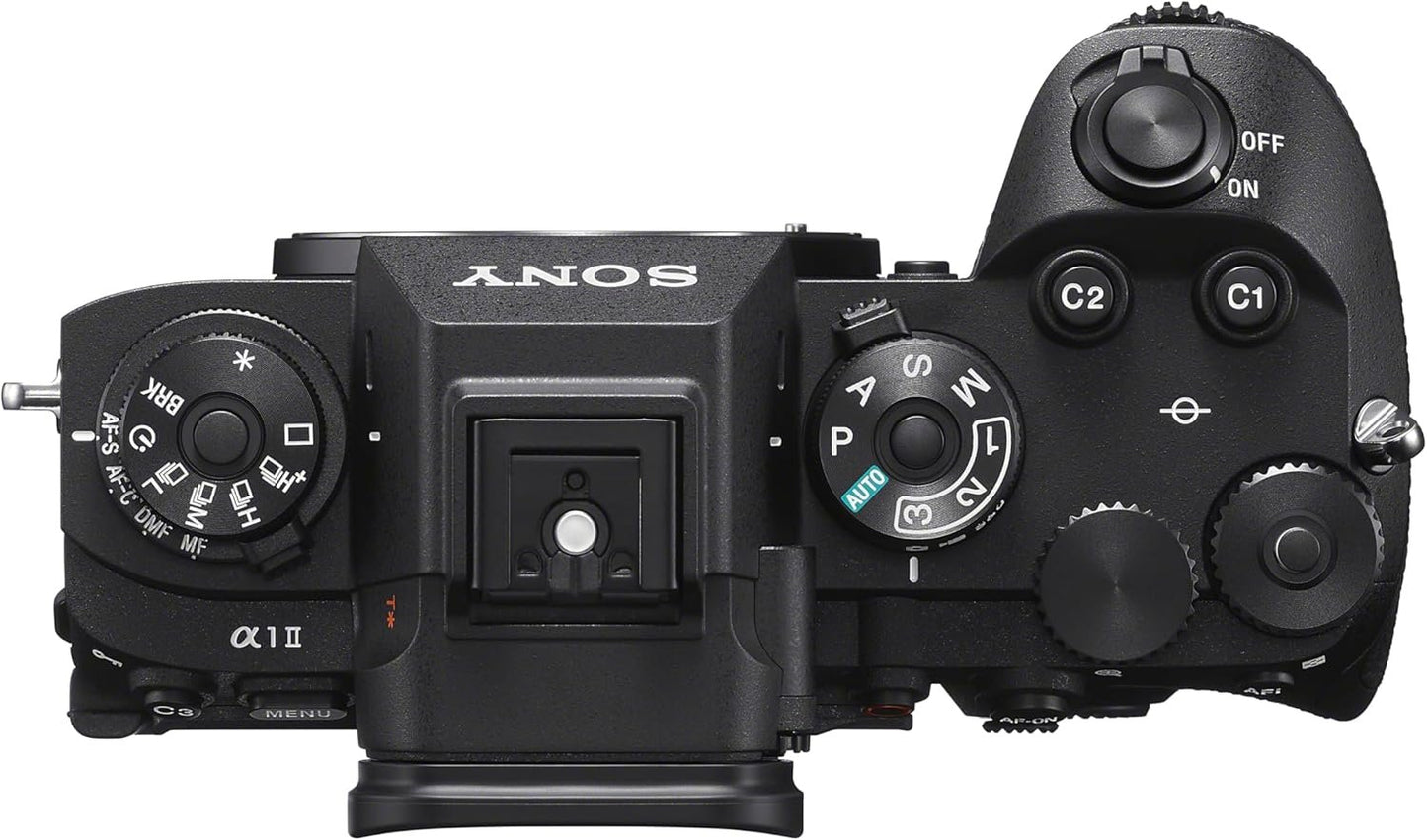Sony Alpha 1 II Full-Frame Mirrorless Interchangeable Lens Camera, Black