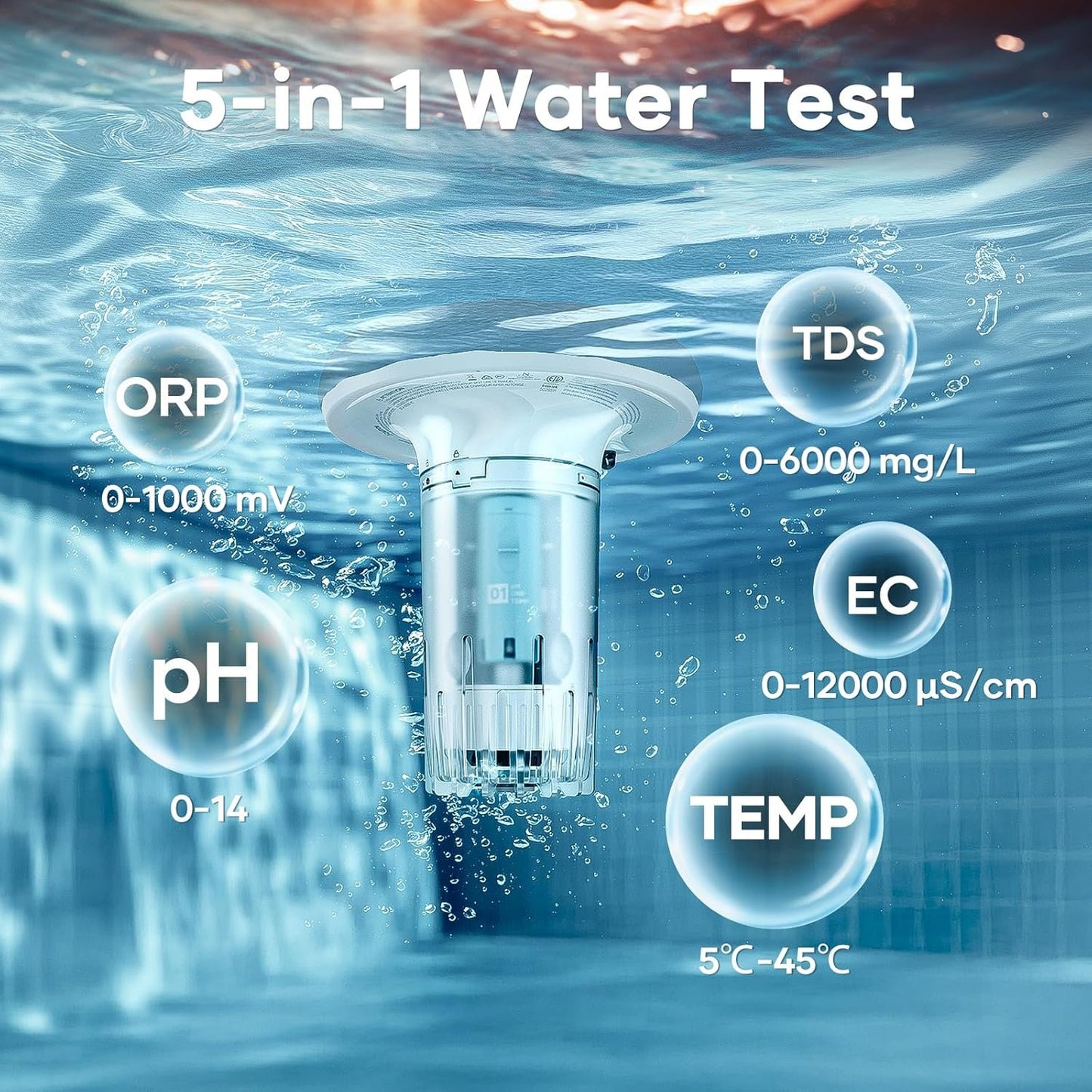 Aiper Scuba X1 Pro Max Robotic Pool Cleaner Bundle with HydroComm Pro Smart Water Monitor