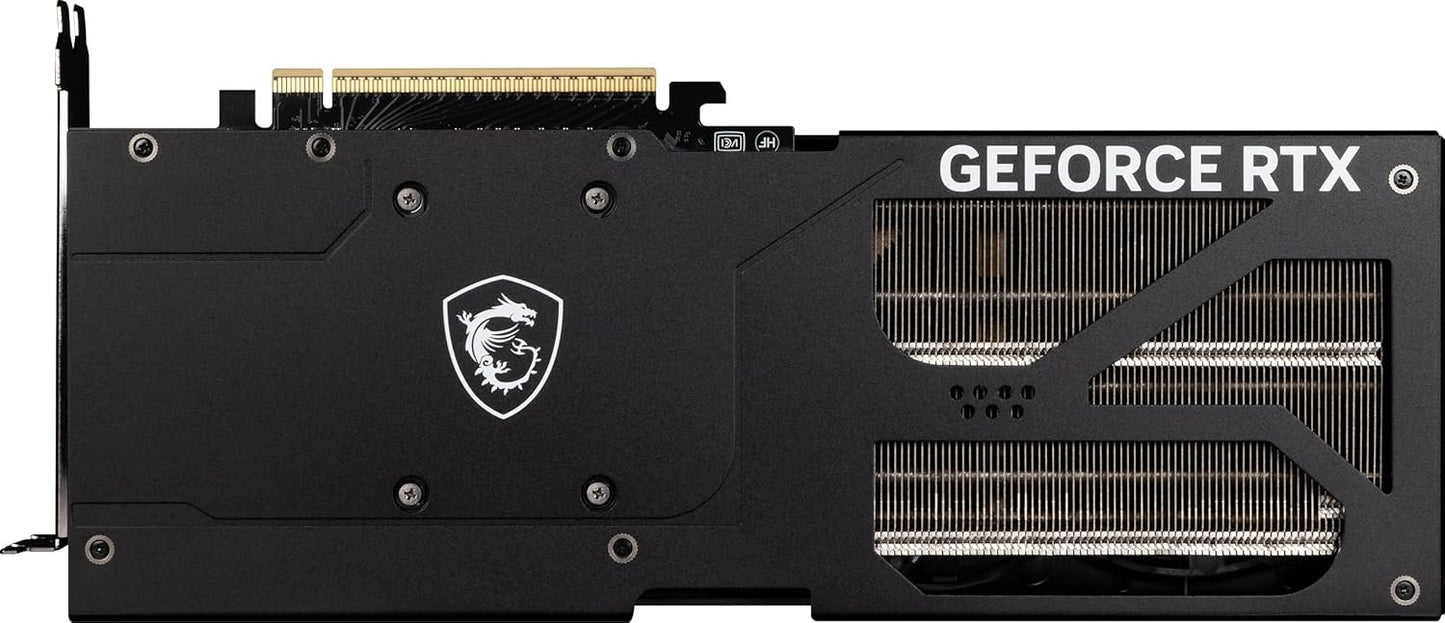 msi Gaming RTX 5070 Ti 16G Ventus 3X OC Graphics Card (16GB GDDR7, 256-bit, Extreme Performance: 2497 MHz, DisplayPort x 3 2.1a, HDMI 2.1b, NVIDIA Blackwell Architecture)