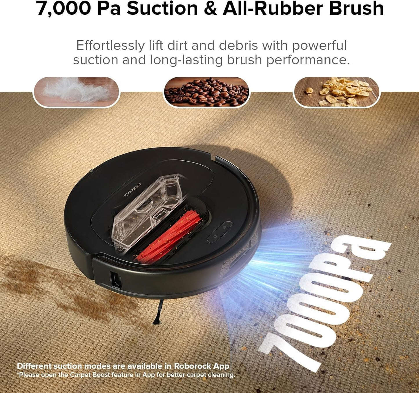 roborock Qrevo S5V Robot Vacuum and Mop, FlexiArm Edge Mopping, 12,000Pa Suction, Dual Zero-Tangle System, Smart Obstacle Avoidance, 10mm Mop Lifting, Auto Mop Washing&amp;Drying, Self-Emptying&amp;Refilling