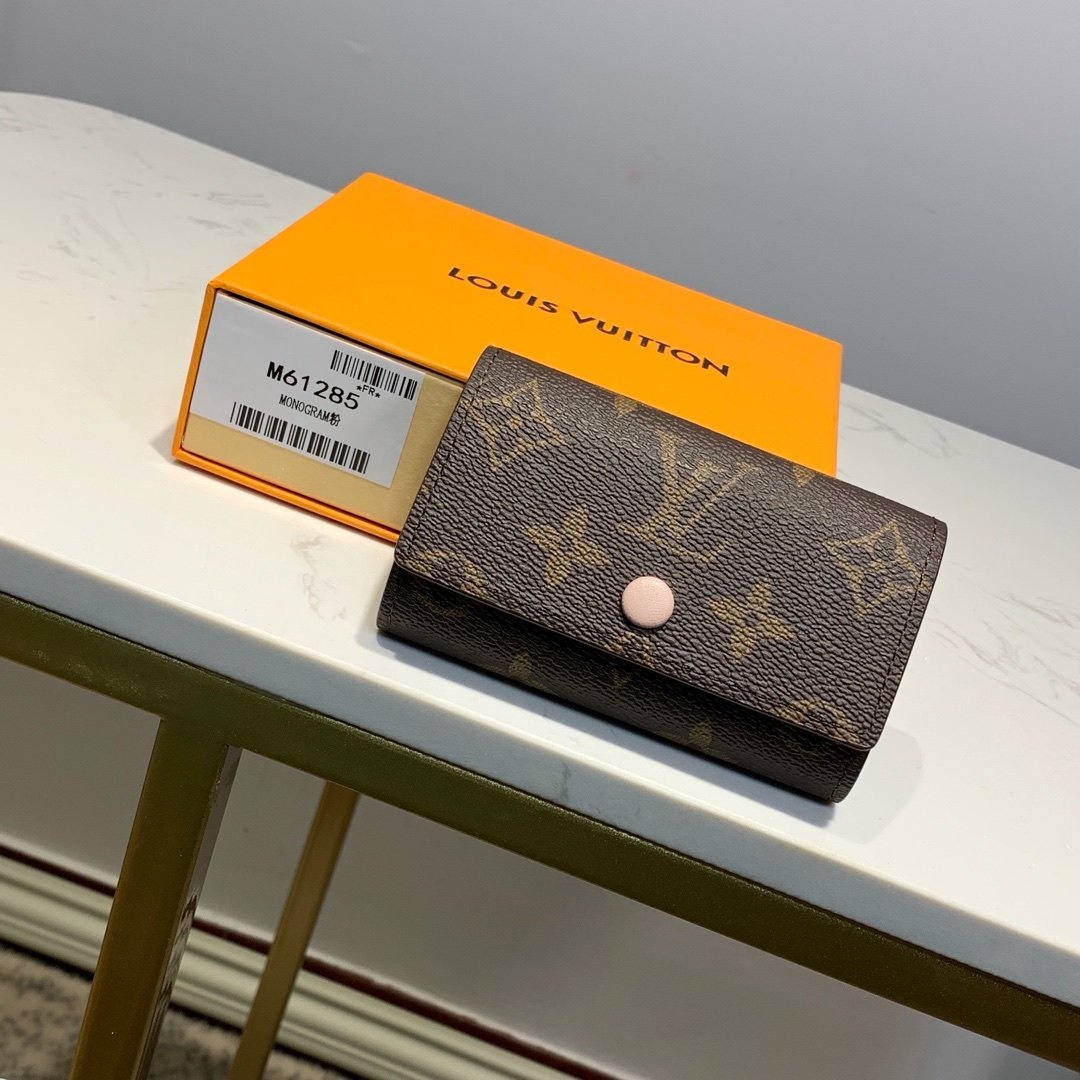 Louis Vuitton Monogram Wallet 10cm Brown