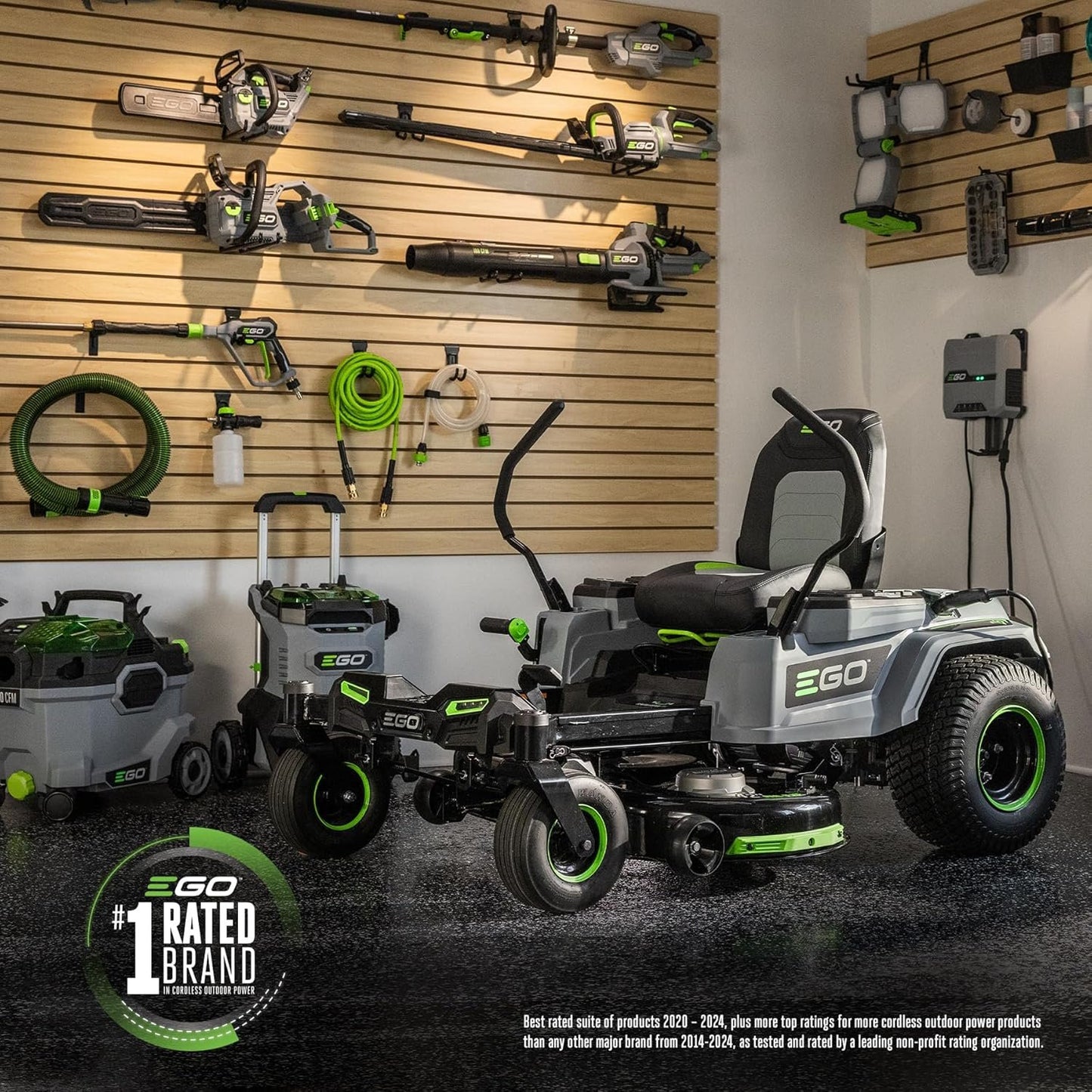 EGO Power+ Z6 Zero Turn Electric Riding Lawn Mower, 42" Deck - ZT4214L