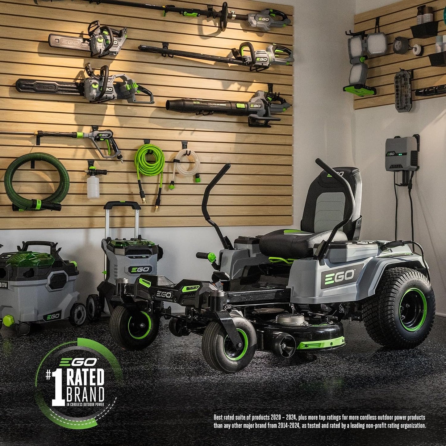 EGO Power+ Z6 e-Steer Zero Turn Electric Riding Lawn Mower, 42" - ZT4215S
