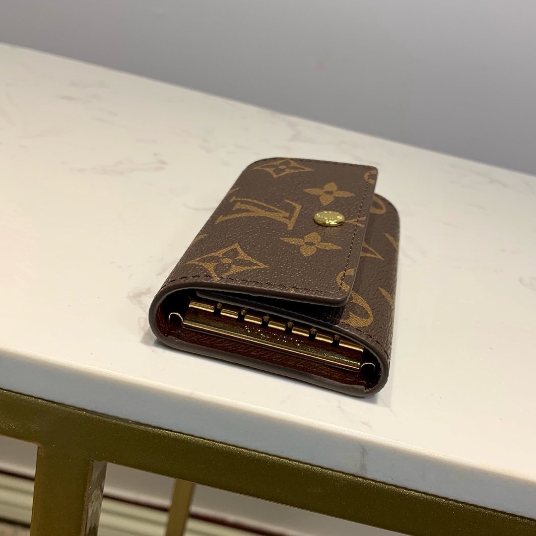 Louis Vuitton Monogram Wallet 10cm Brown