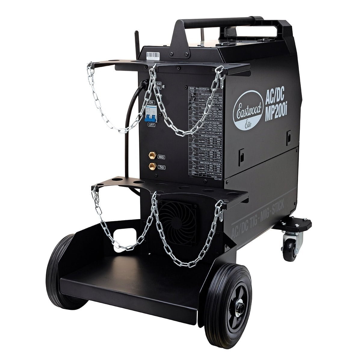 Eastwood Elite 200A Multi-Process AC/DC MP200i TIG MIG Stick Welder