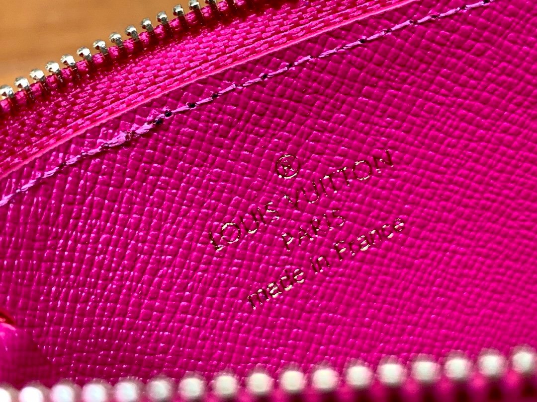 Louis Vuitton Recto Verso Monogram Wallet 13cm Pink