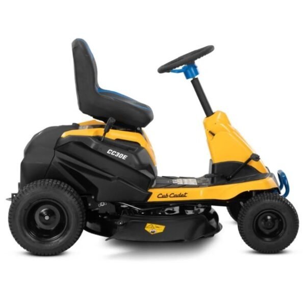 30in Electric Riding Lawn Mower – Compact Cutting Deck