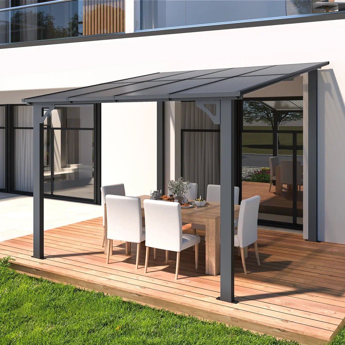 Aluminum Pergola with Canopy