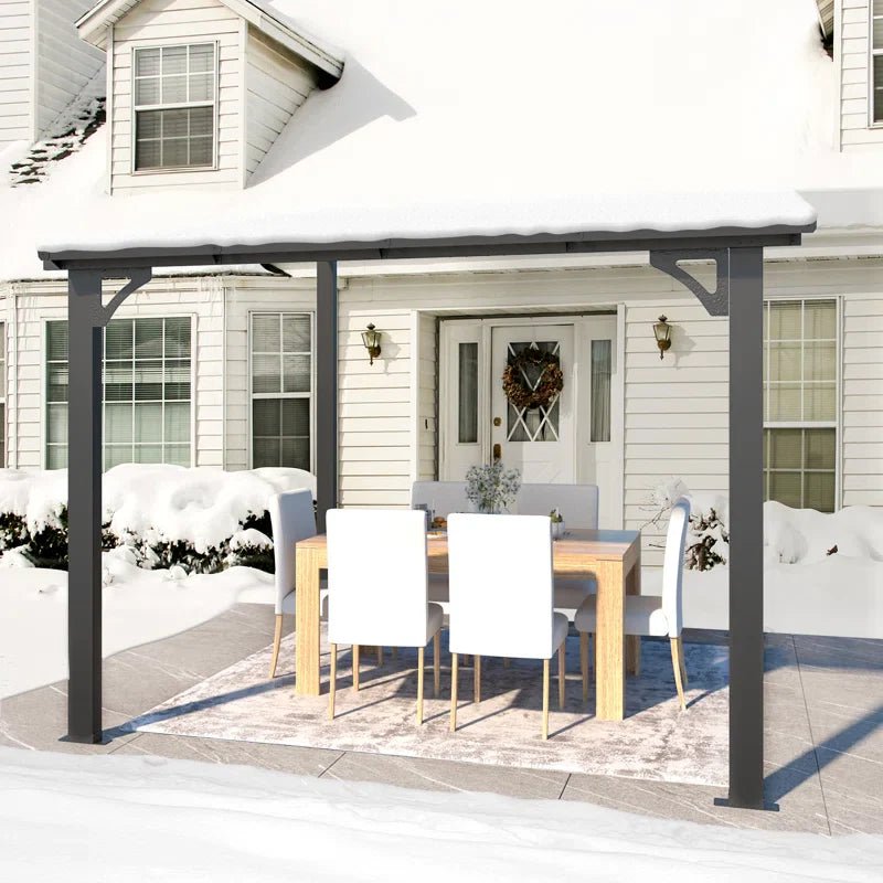 Aluminum Pergola with Canopy