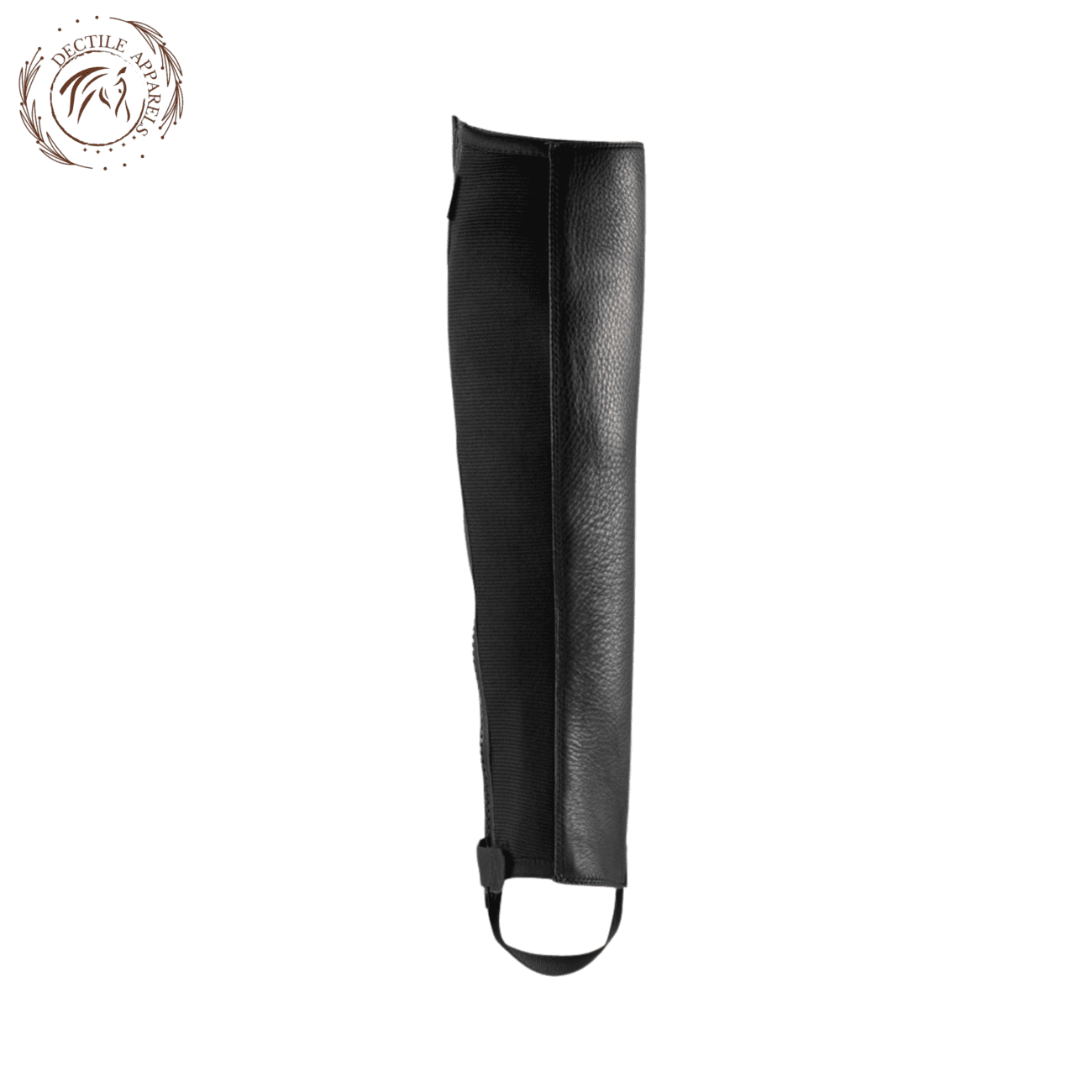 Black Ariat Breeze Leather Half Chaps for Riding