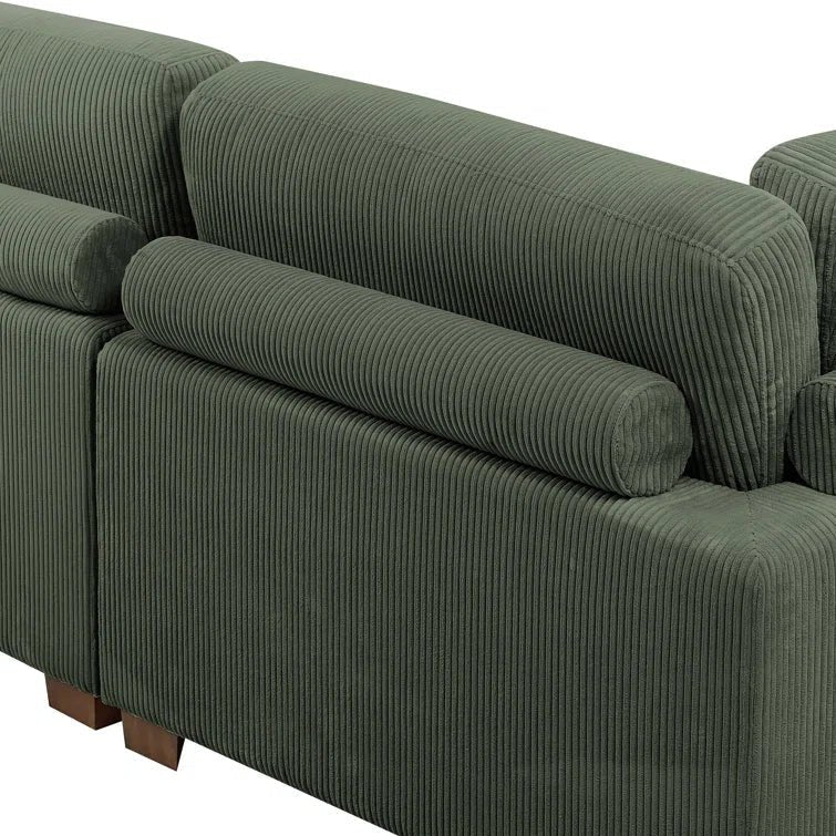 Aristedes 6 - Piece Corduroy Sectional