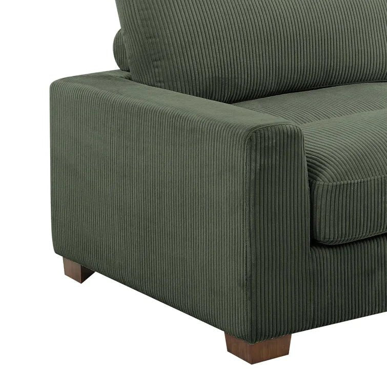 Aristedes 6 - Piece Corduroy Sectional