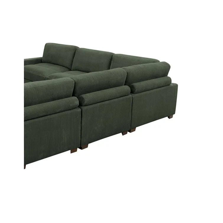 Aristedes 6 - Piece Corduroy Sectional