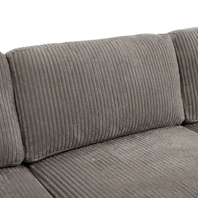 Atossa 2 - Piece Corduroy Sectional