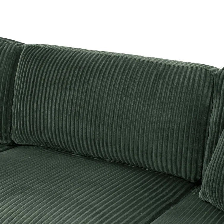 Atossa 2 - Piece Corduroy Sectional