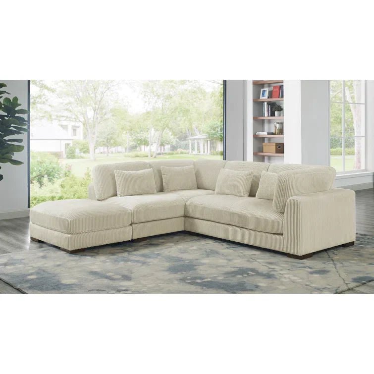 Beeston 3 - Piece Corduroy Sectional