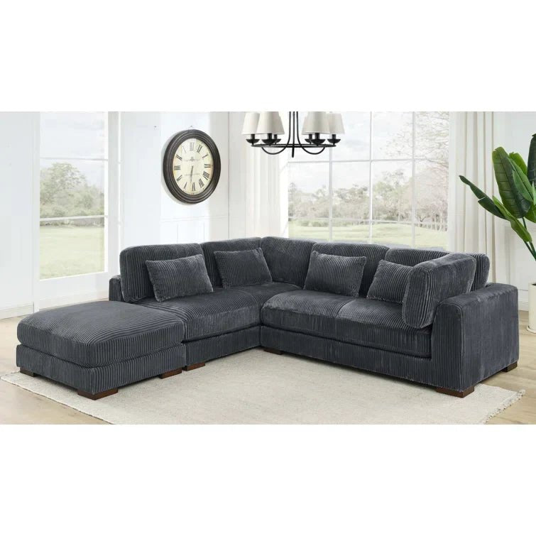Beeston 3 - Piece Corduroy Sectional