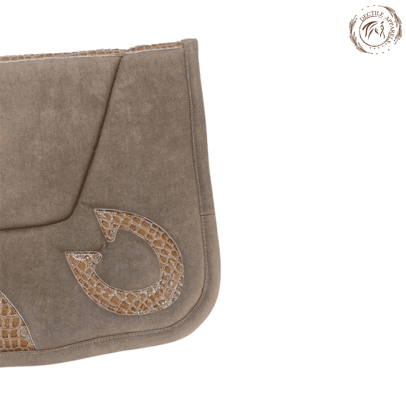 Brown Western Saddle Pad for Riding
