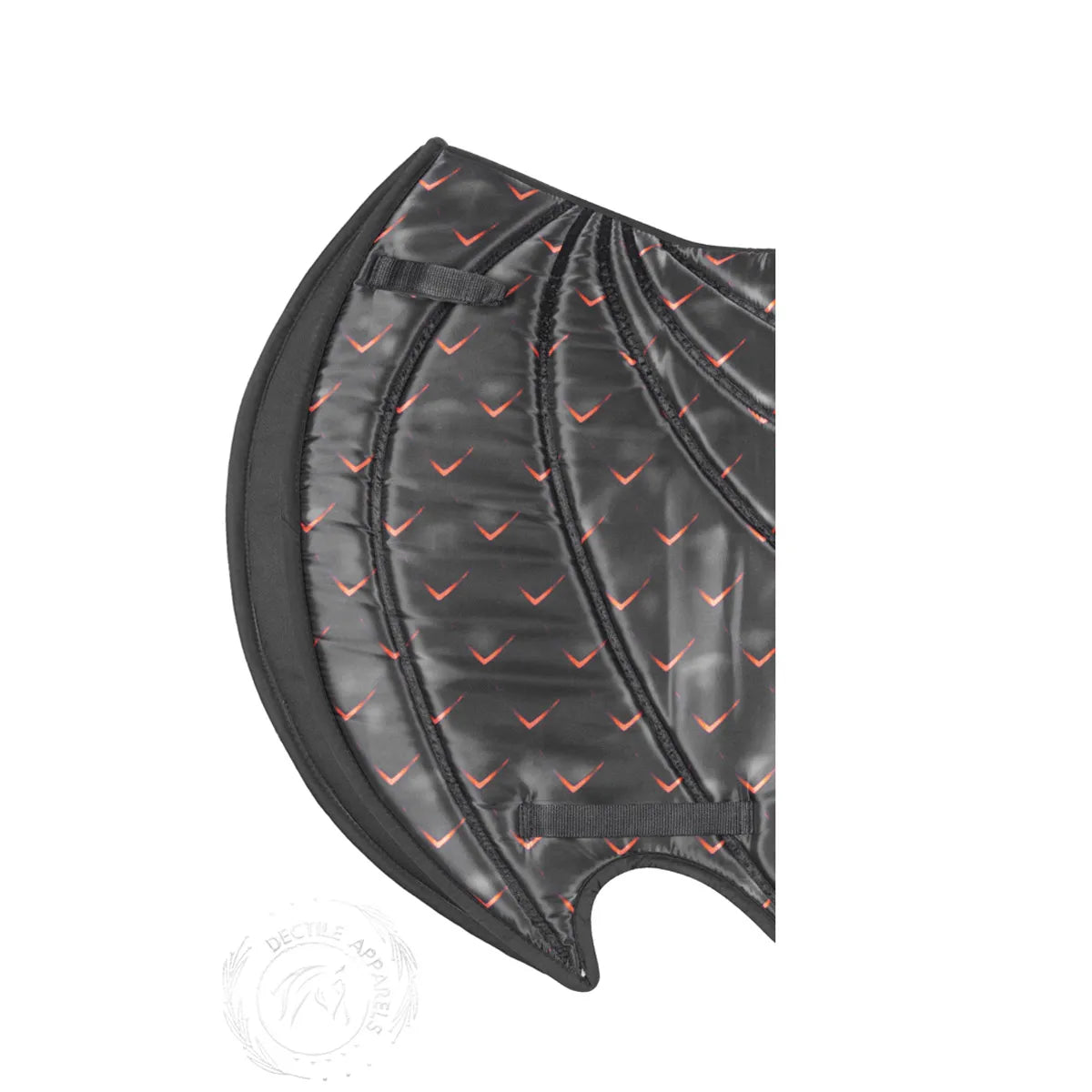 Black Red Arrow Dragon Saddle Pad Premium Style Pad