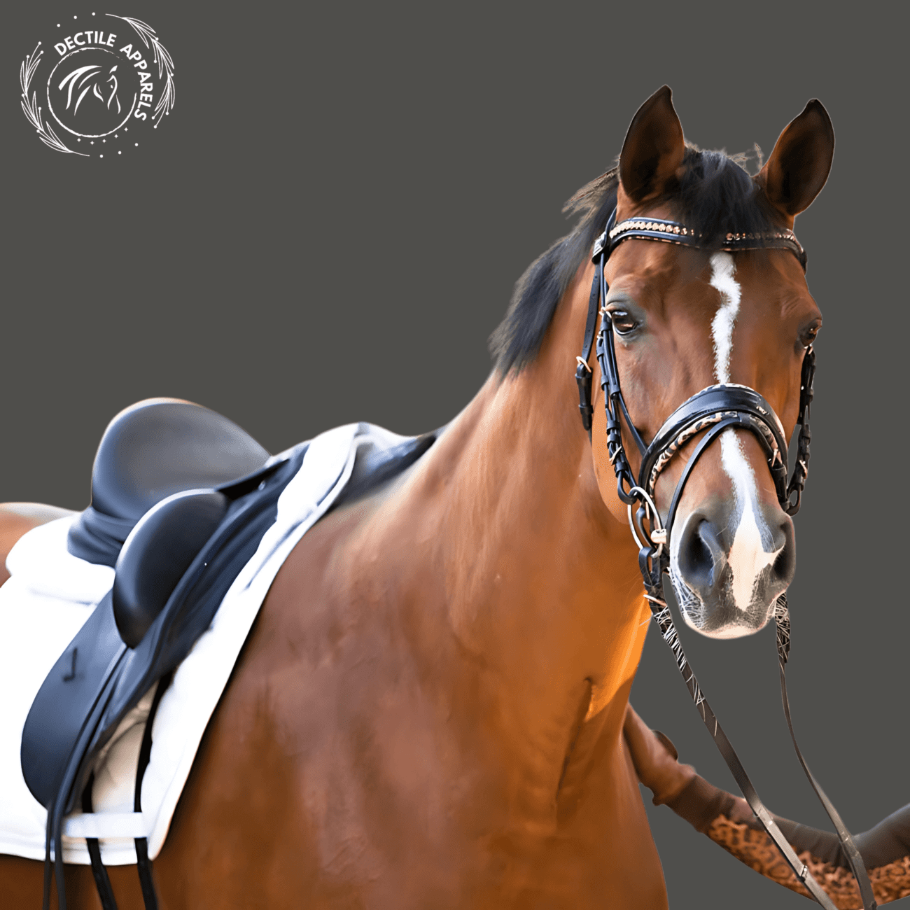 Elite Black Crystal Patent Bridle