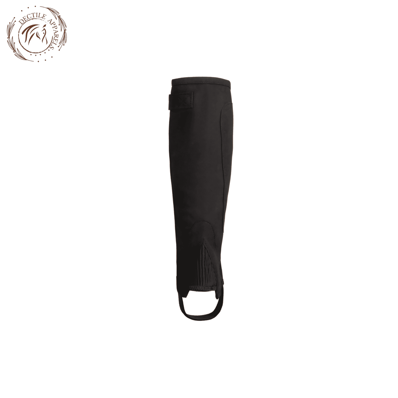 Suede Leather Ribbed Amara Half Chaps