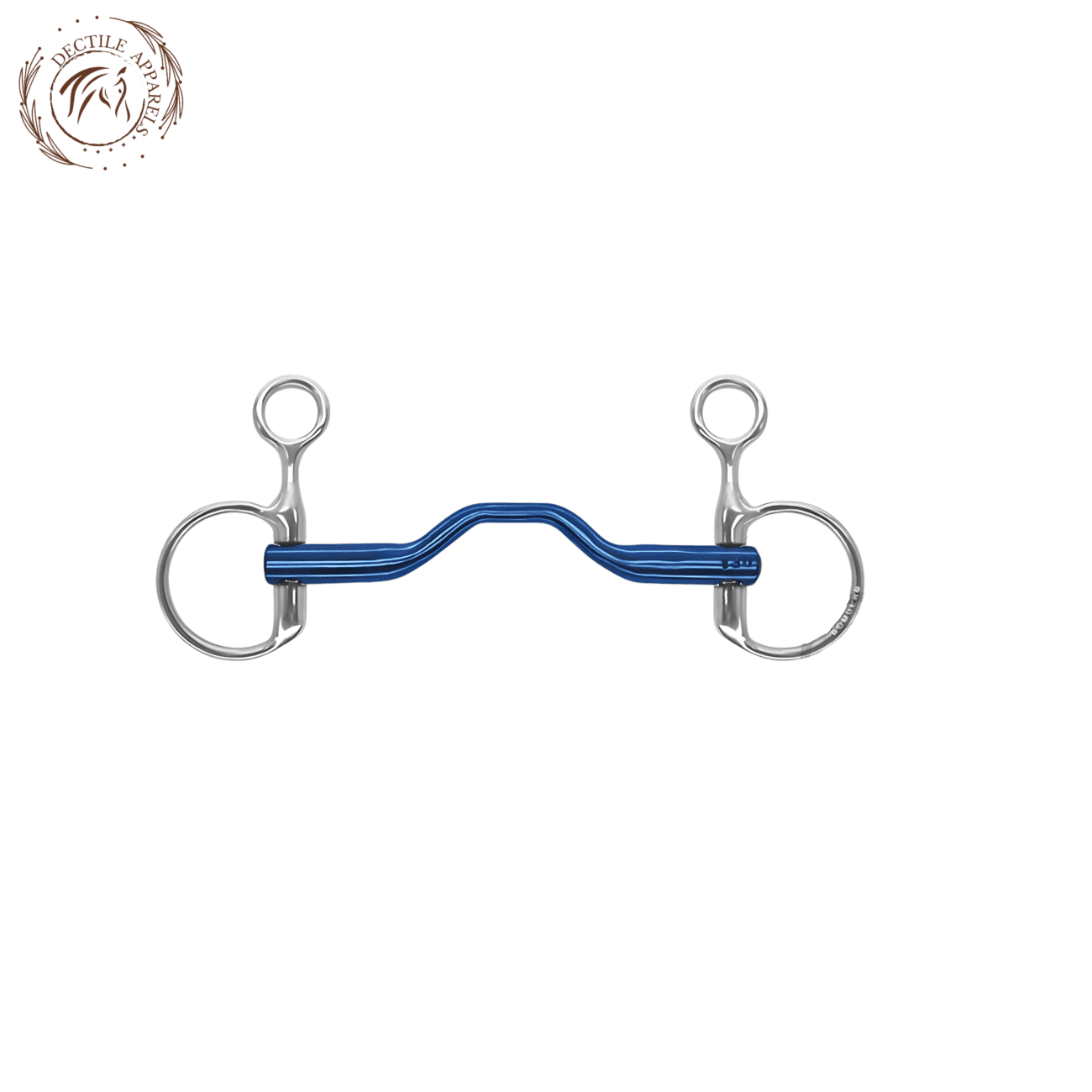 Bombers Titanium Happy Tongue Hanging Cheek Bit