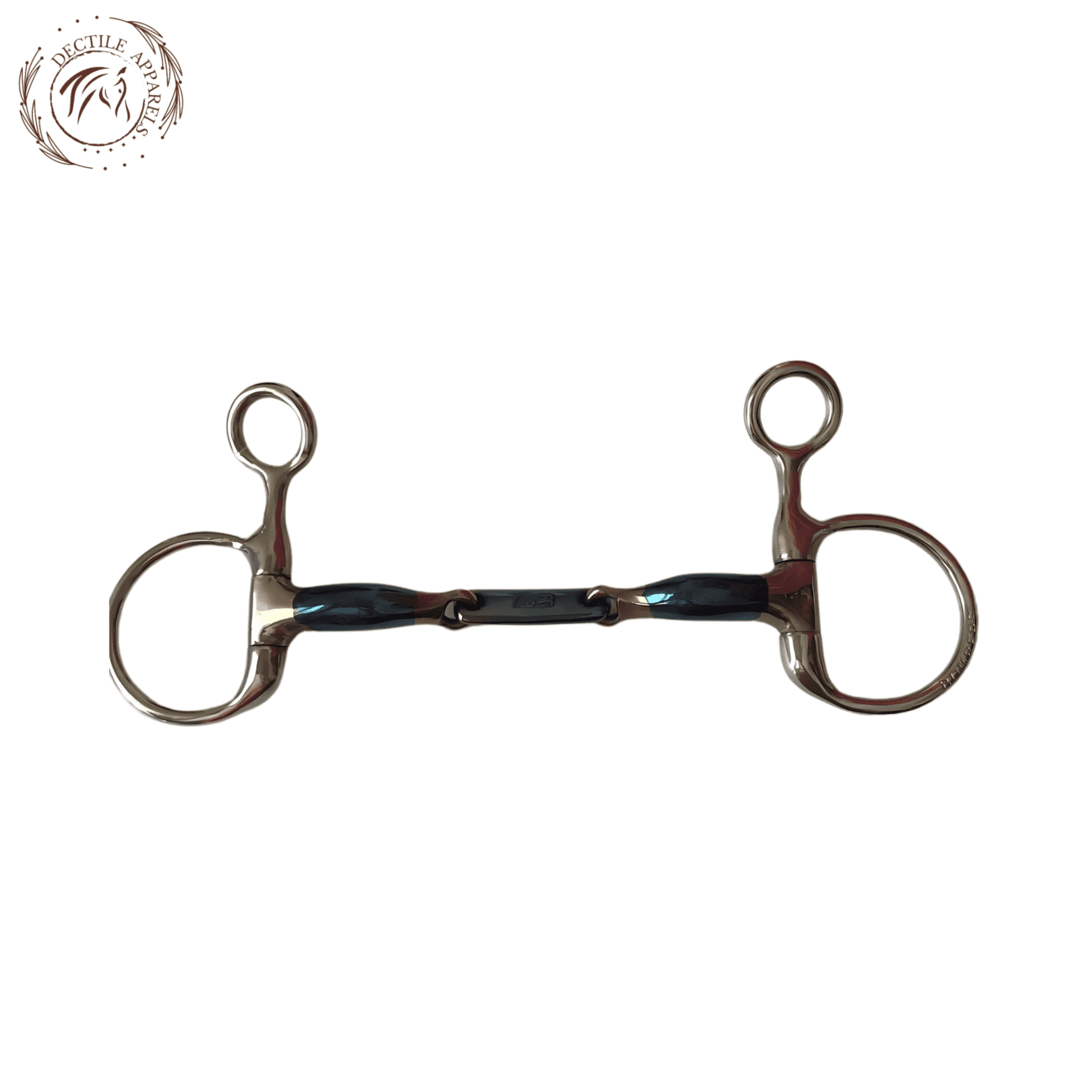 Bombers Control Plate Dressage Hanging Cheek Bit