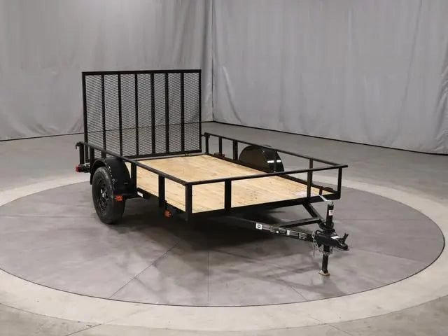 6×10 Heavy-Duty Utility Trailer – Single Axle with Wood Floor &amp; LED Lights