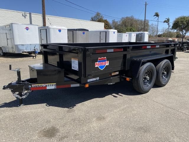 6×12 Dual-Axle Dump Trailer – 12,000 lb Heavy-Duty Hauler for Construction &amp; Landscaping
