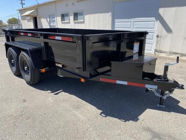 6×12 Dump Trailer – Dual Axle, 12,000 lb Capacity