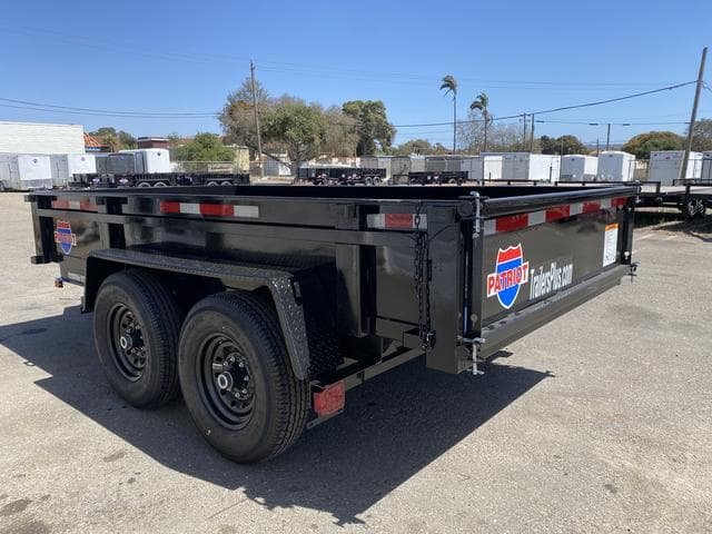 6×12 Dual-Axle Dump Trailer – 12,000 lb Heavy-Duty Hauler for Construction &amp; Landscaping