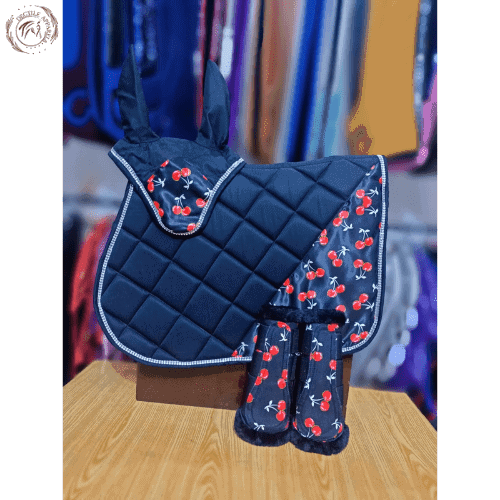 Cherry Blossom Saddle Pad Set